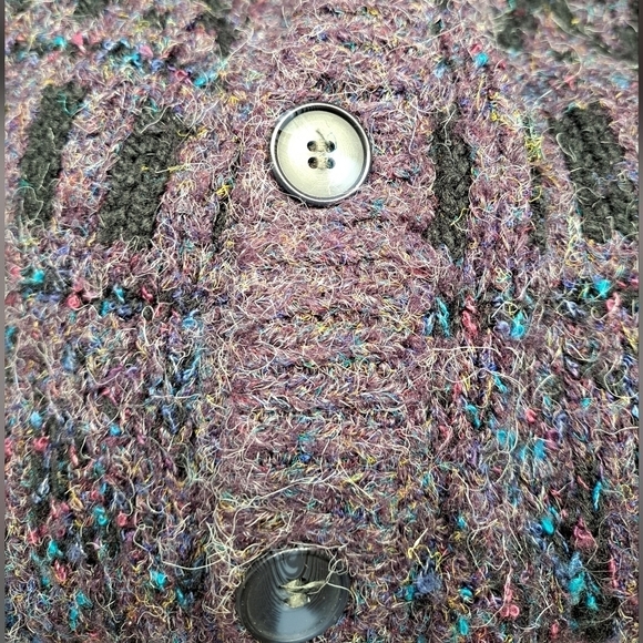 Vintage Ceto Uomo Men's Cardigan Sweater Size XL - Picture 5 of 6